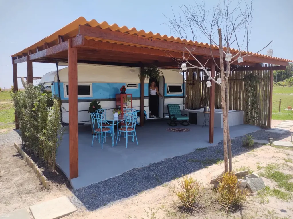 Hospedagem trailer Pousada Alto Paraíso Chapada dos Veadeiros